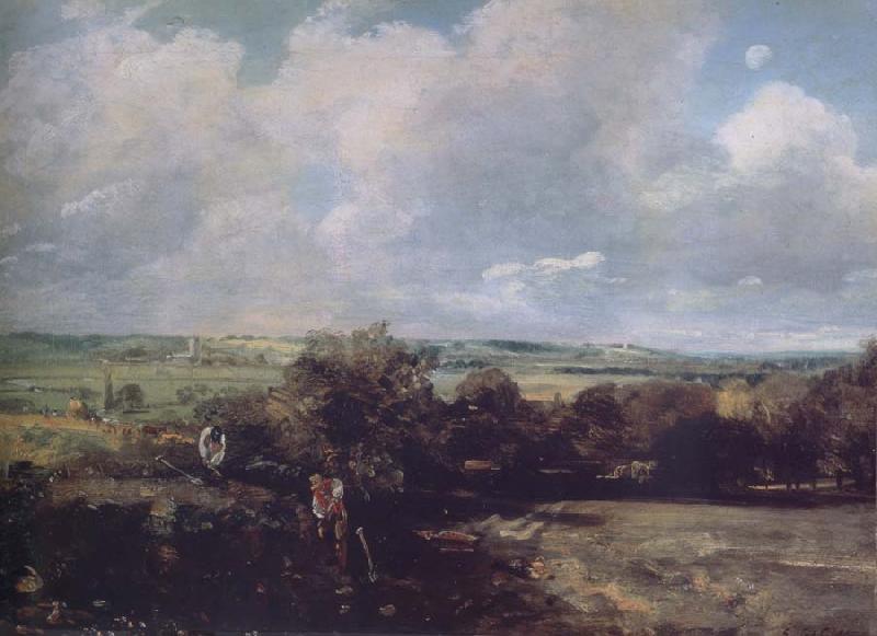 John Constable The Stour Valley and Dedham Village oil painting image